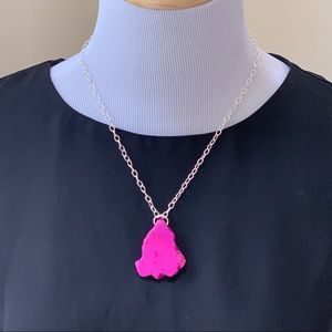 Handcrafted Howlite Pendant Necklace
